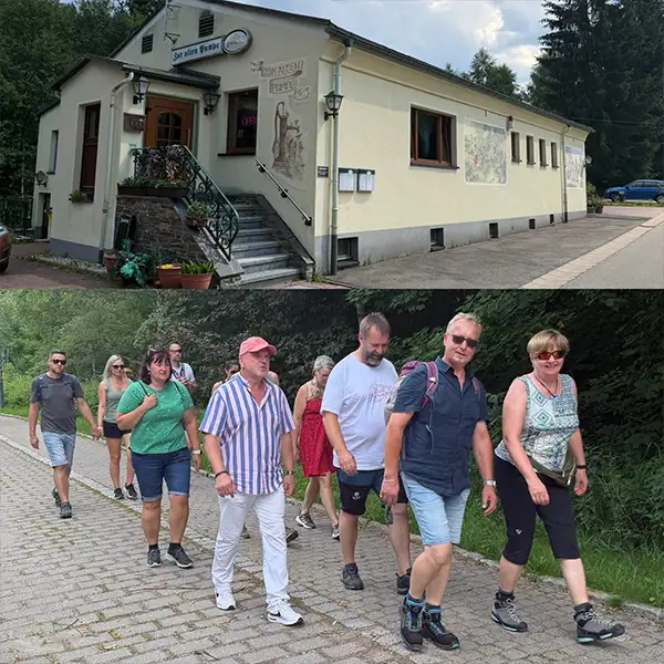 Mitglieder Wirtschafts- und Gewerbeverein Schwarzenberg Wanderung 2026